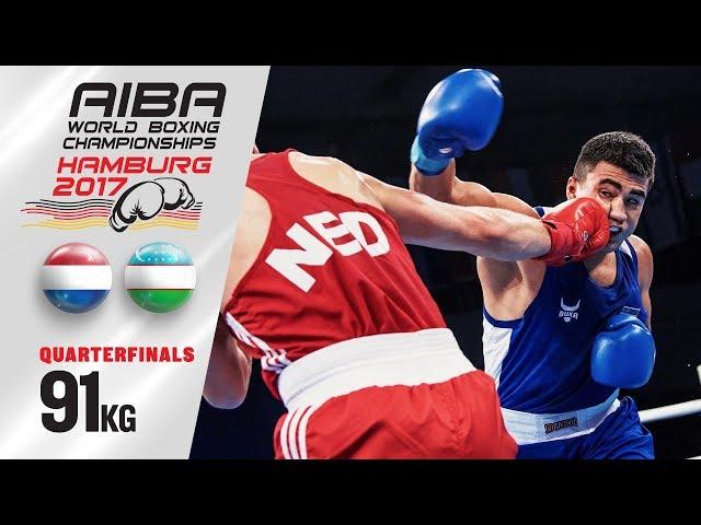 Quarterfinals (91kg) KORVING Roy (Netherlands) vs TURSUNOV Sanjar (Uzbekistan)