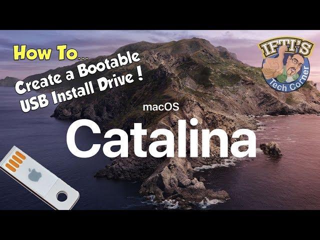 Apple Mac OSX 10.15 Catalina - How to Create a Bootable USB Flash Drive - GUIDE!