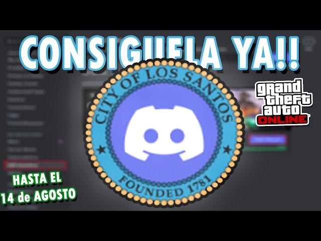  Obtén La NUEVA Decoración de Discord | GTA-Online | SIN INSTALAR NADA | (Todos los Dispositivos)