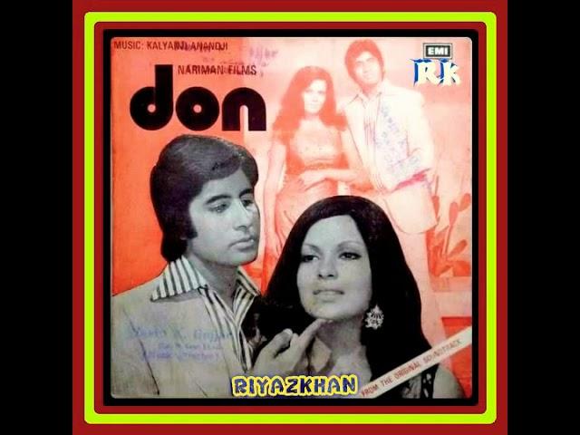 Jiska Mujhe Tha Intezar.Don1978.Lata Mangeshkar.Kishore Kumar.Kalyanji Anandji.Amitabh B.Zeenat A