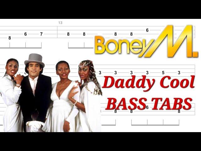 Boney M. - Daddy Cool BASS TABS | Cover | Tutorial | Lesson