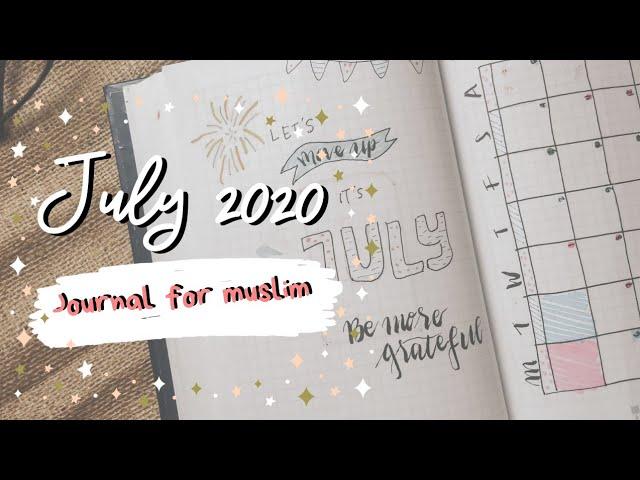 Bullet Jurnal untuk Muslim - Muslimah | Juli 2020