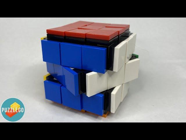 Working Lego Rubik's Cube (3x3x3) - 100% Lego - full tutorial