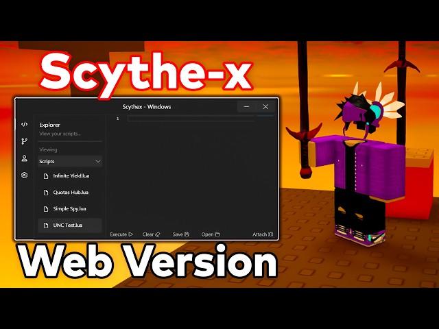 Roblox "Scythe-X" Web Executor Working 2024 *UNDETECTED* (UPDATED 2024)