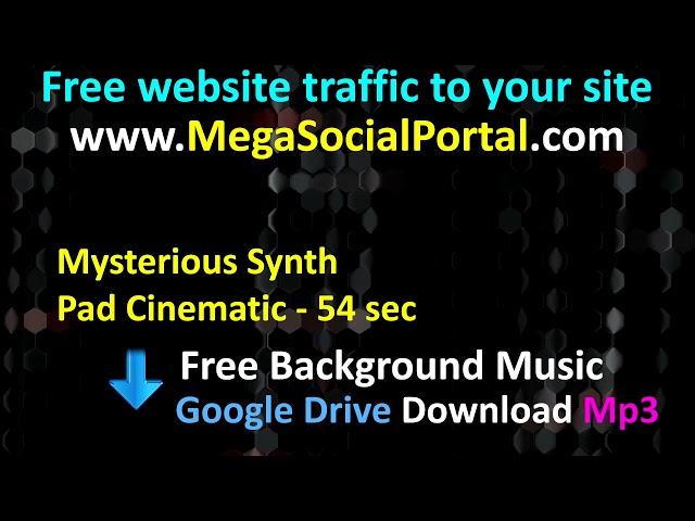 Royalty Free Music - Telifsiz Müzik - Mysterious Synth Pad Cinematic