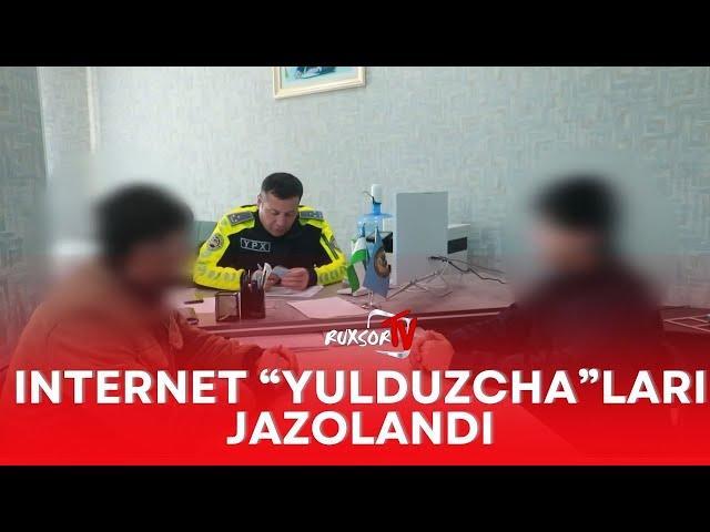 "Internet yulduzcha"lari jazolandi (Navoiy)