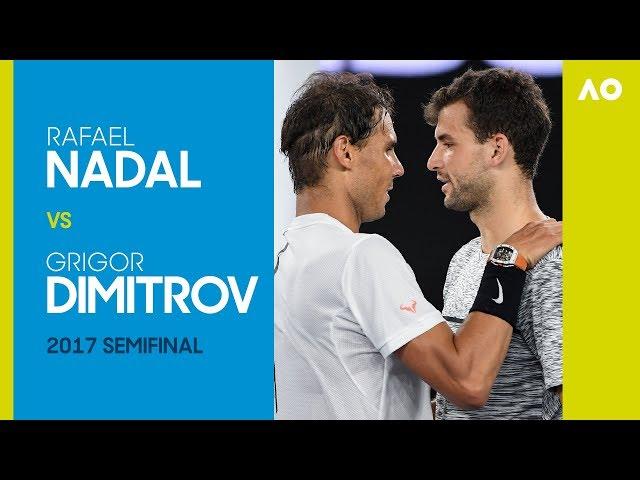 Rafael Nadal v Grigor Dimitrov - Australian Open 2017 Semifinal | AO Classics