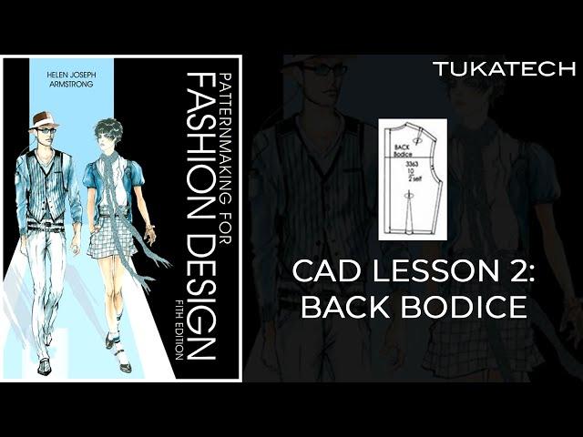 Lesson 2: Back Bodice Block | Patternmaking for Fashion Design DVD (2010) | Helen Joseph Armstrong