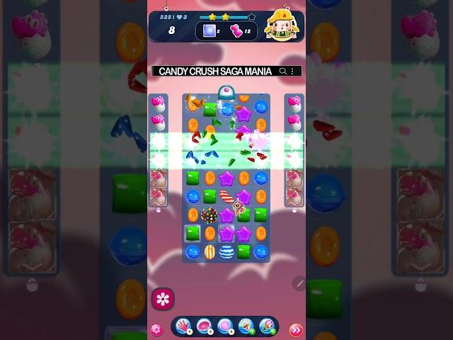 Candy Crush Saga Level 525 NO BOOSTERS  All Star 2024