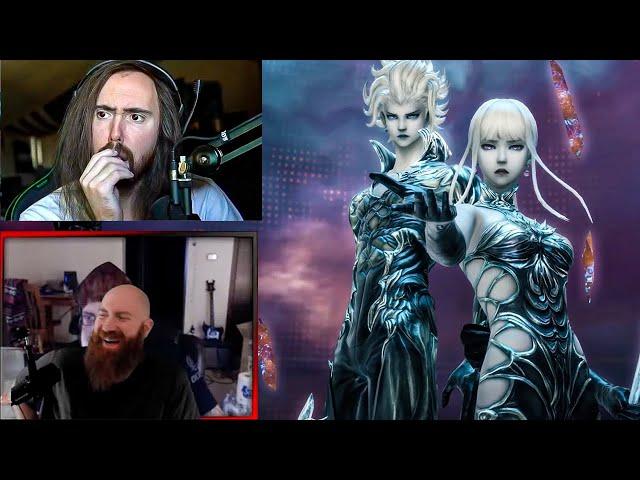 Omega Protocol on Day 1 (FFXIV) | Asmongold Reacts to Streamers Reacting