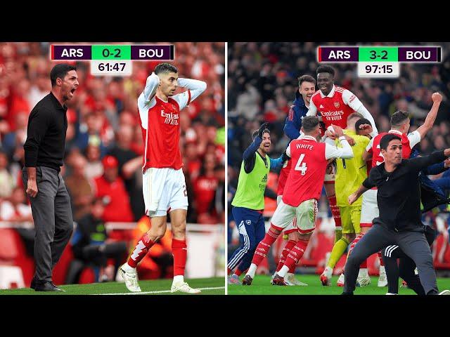 14 Greatest Arsenal Comebacks Under Mikel Arteta