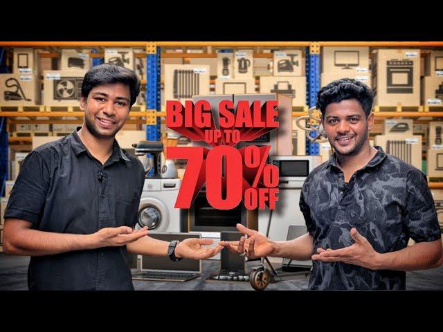 Bangalore biggest sale on Household Appliances with Upto 70% Off on MRP at New Royal Enterprises