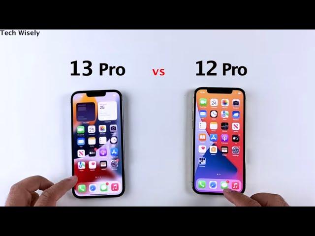 iPhone 13 Pro vs 12 Pro | SPEED TEST