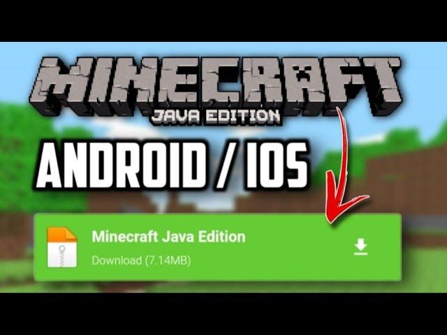 Как скачать MINECRAFT JAVA EDITION на ваш Телефон? бесплатно