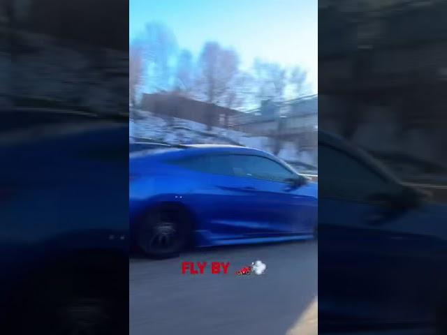 Civic Si vs Focus RS FLY BY