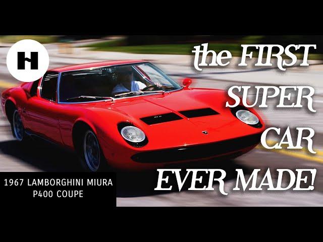 1967 Lamborghini Miura P400 // The WORLD'S FIRST Supercar!