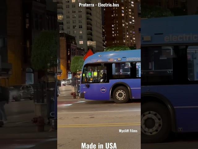 Proterra Electric Bus - Chicago, USA