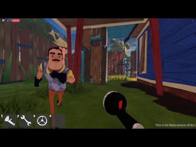 Roblox: Best Hello Neighbor Game (ACT 2 Beta) Part 3