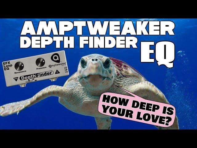 Amptweaker DEPTH FINDER EQ demo  into Quilter MicroPro with Fender Strat + Gibson SG