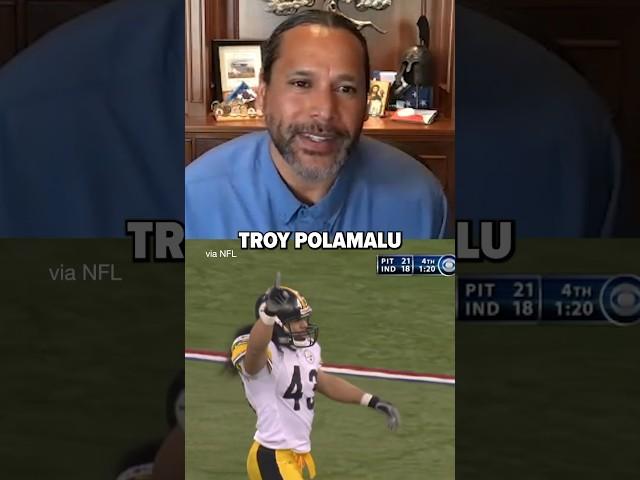 What is Troy Polamalu’s FAVORITE play of his career? #nfl #steelers