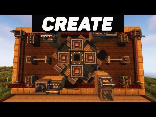 Guide to Create 1.18.2 - 1.19.2 #4 All about glue. Gizmos. Rotation. (minecraft java edition)