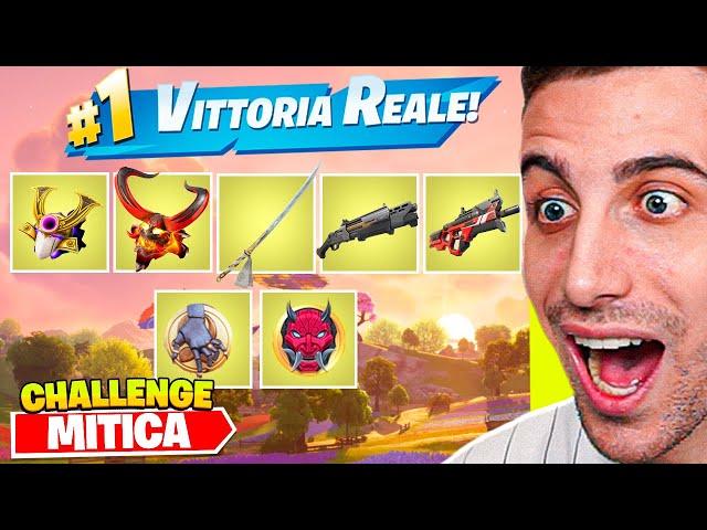 Gioco con TUTTE le Armi MITICHE e Medaglioni MITICI del CAPITOLO 6 e VINCO! Capitolo 6 Fortnite ITA!