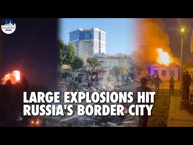 EXPLOSIONS hit Russia's border city Belgorod, killing civilians in alleged shelling from Ukraine