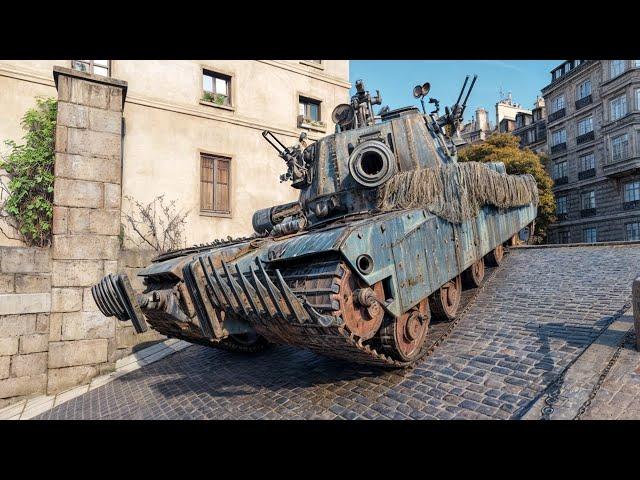 Type 5 Heavy - Armored Giant on the Paris Map - World of Tanks