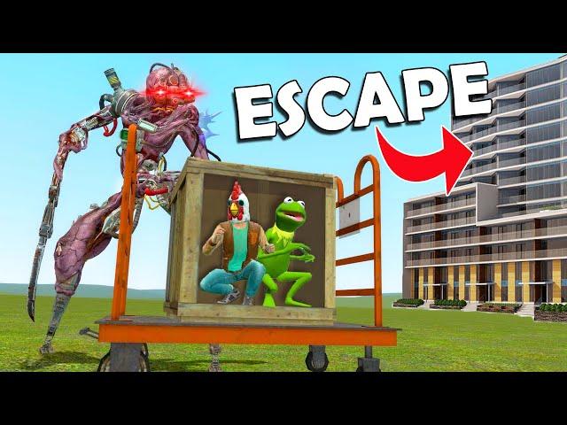 How To Escape An Unstoppable Monster in Gmod