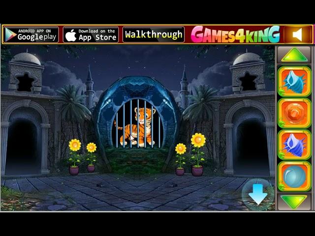 G4K Cute Tiger Rescue Game Walkthrough