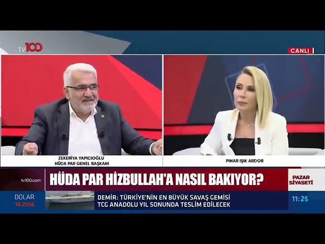 HÜDA PAR Genel Başkanı Zekeriya Yapıcıoğlu - Pınar Işık Ardor ile Pazar Siyaseti - 18 Eylül 2022