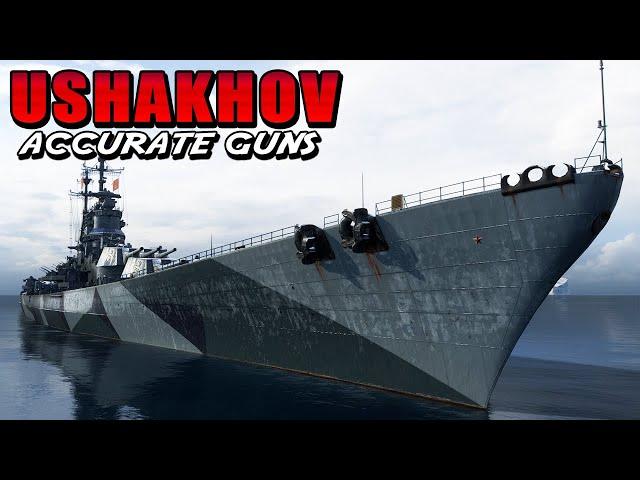 Super Battleship Admiral Ushakov: has very accurate guns