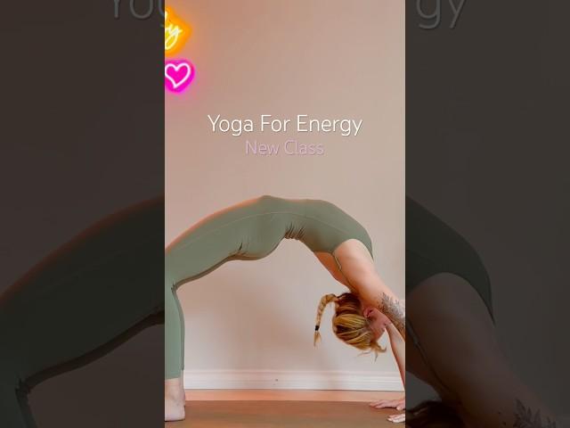 New Vinyasa Flow now Live! #yoga #yogaforenergy #yogateacher #yogaclass #yogacommunity #vinyasaflow