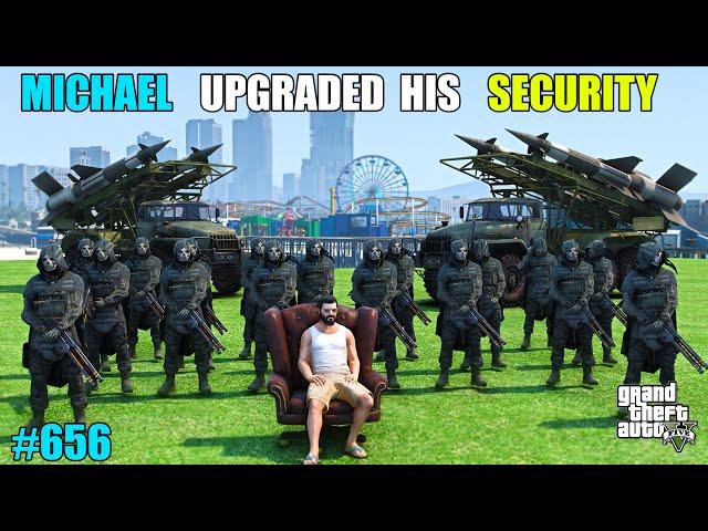 GTA 5 : MICHAEL BUYING SECURITY FOR HIS MANSION | GTA 5 GAMEPLAY #656