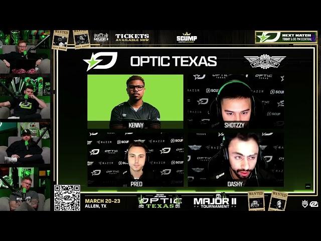 Scump SPECHLESS After OpTic Gets Swept AGAIN by Ultra! (roster change?!)