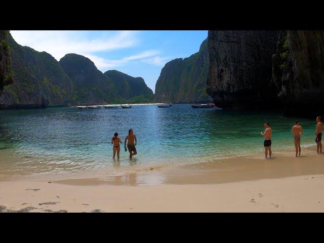 Loh Samah Bay, Phi Phi islands, Thailand (2024) (4K) Ko Phi Phi Lee