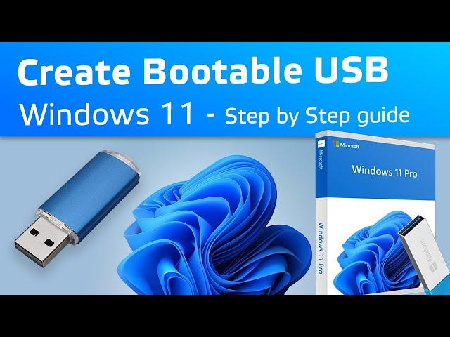 Create UEFI Bootable USB Windows 11 - Step by Step guide | Tosnosh Tech