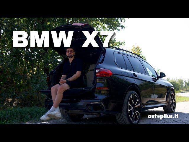 X7: didžiausias ir prabangiausias BMW.