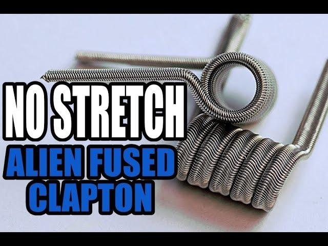 Alien Fused Clapton Coil Build Tutorial for Beginners - The No Stretch Method