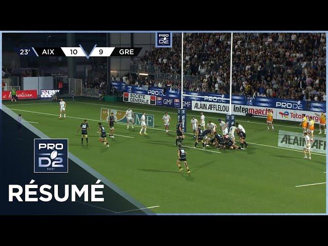 PRO D2 Saison 2023-2024 - Demi-Finales – Résumé Provence Rugby – FC Grenoble Rugby