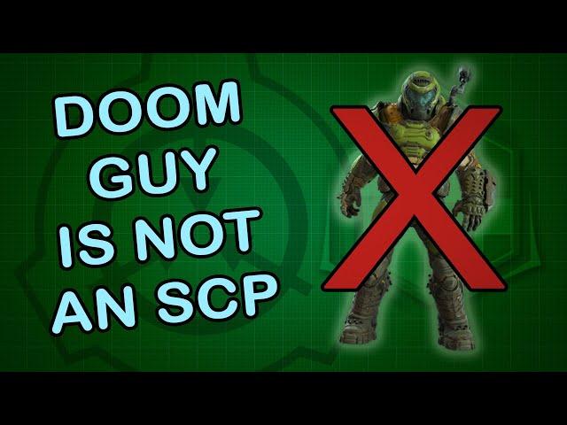 Doom Guy is NOT an SCP, but if it were...