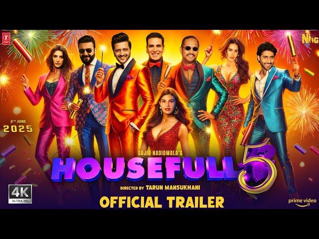 Housefull 5 - Hindi Trailer | Akshay K, Riteish D, Abhishek B, Jacqueline, Sanjay D, New Movies 2024