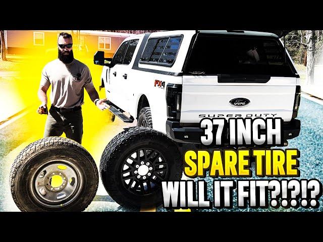 The Truth: Will a 37-Inch Spare Tire Fit Your F250?