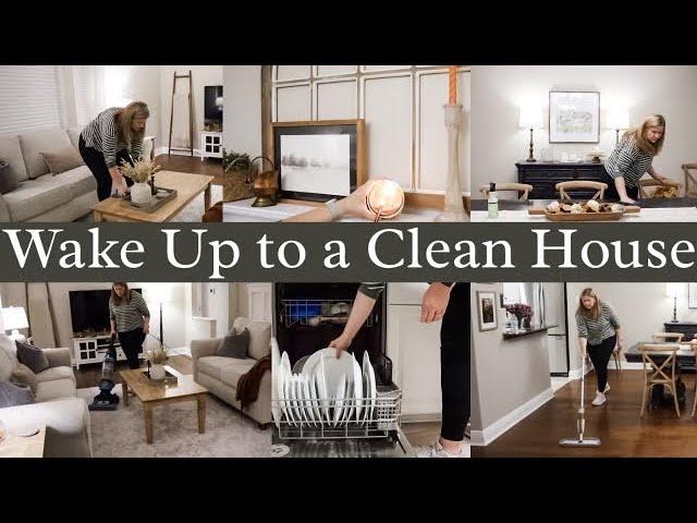  CLEAN WITH ME BEFORE BEDTIME | RELAXING EVENING CLEAN WITH ME | CLEANING THERAPY