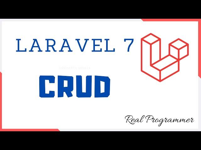 laravel 7 crud tutorial