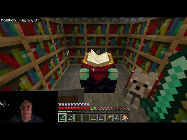 ASMR Let's Play Minecraft searching and Finding a Nether Fortress