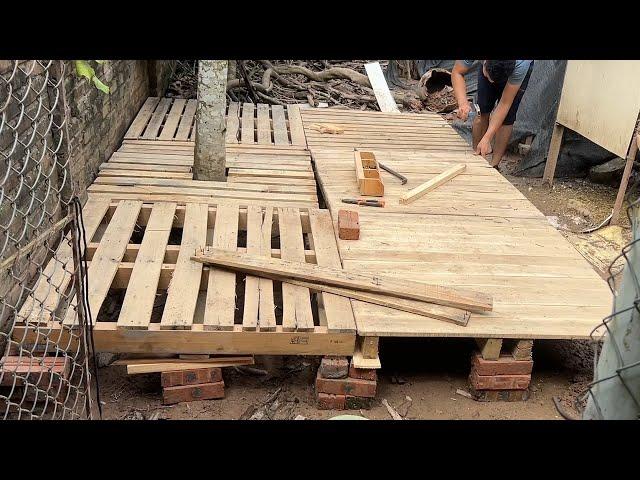 Pallet Woodworking: DIY Pallet Chicken Coop: Sheltering Chickens in Rainy Weather