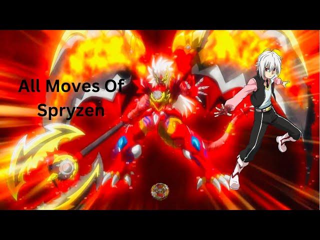 All Moves Of World Spryzen | Shu Kurenai S5 |