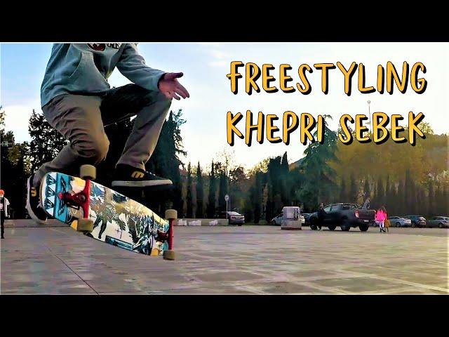 longboard dance and freestyle in Georgia - KHEPRI SEBEK