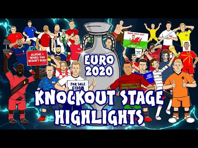 Euro 2020 Knockout Stage Highlights (Italy, England, France, Spain & more!)